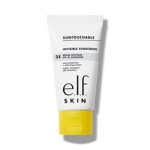 e.l.f Cosmetics Suntouchable Invisible Sunscreen SPF 35/Makeup Primer Hybrid NWB